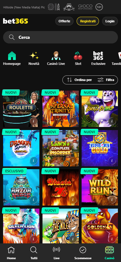 bet365_Casino_IT_homepage_mobile