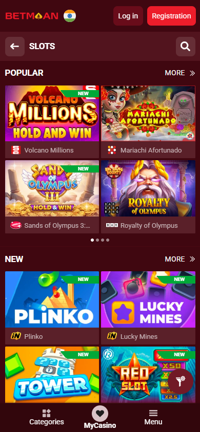 Betmaan_Casino_game_gallery_mobile