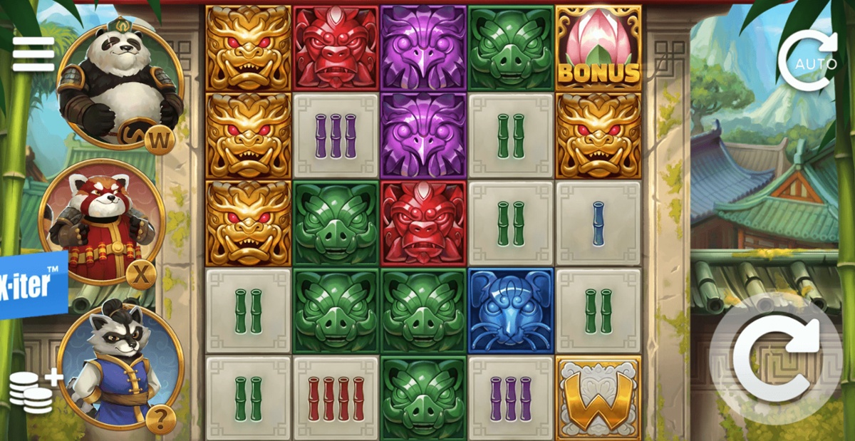 Chaos ensues in this panda-themed slot
