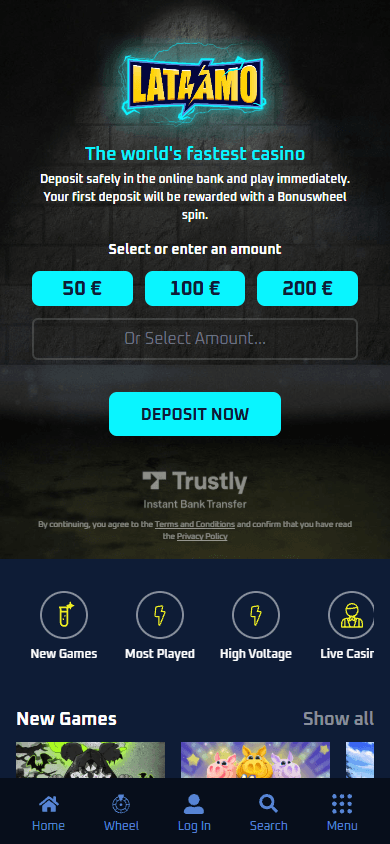 lataamo_casino_homepage_mobile