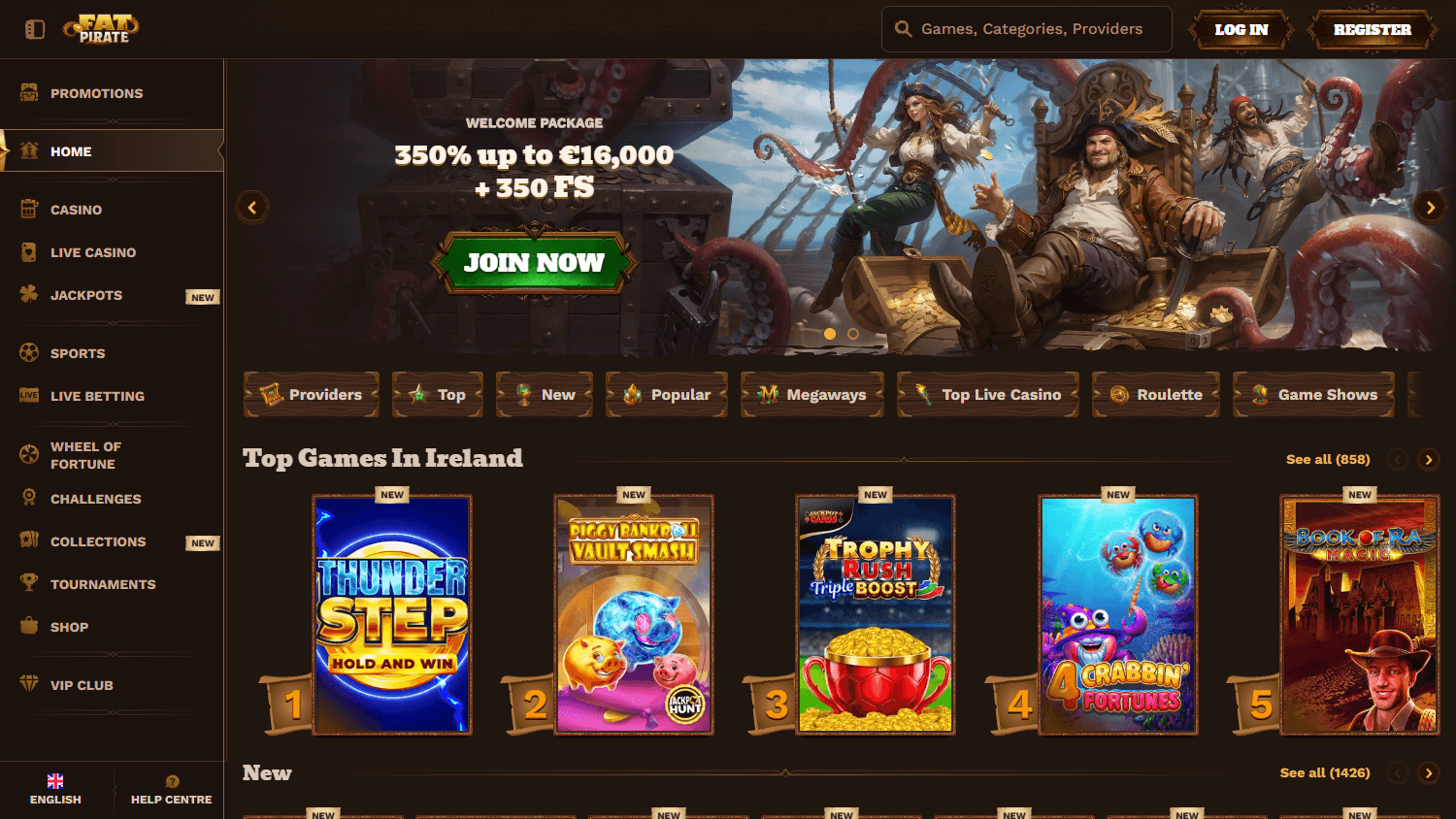 fatpirate_casino_homepage_desktop