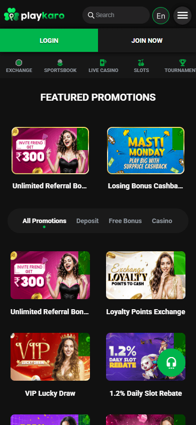 playkaro_casino_promotions_mobile