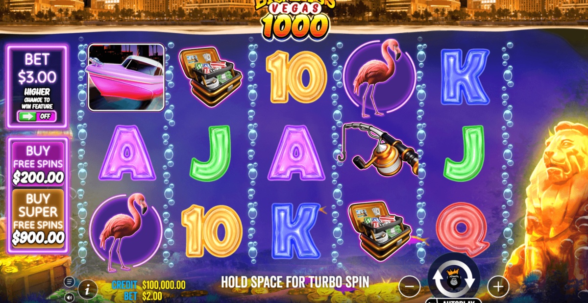 Big Bass Vegas 1000 bears some similarity to Big Bass Vegas Double Down Deluxe