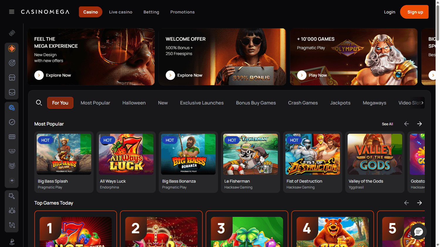 casinomega_homepage_desktop