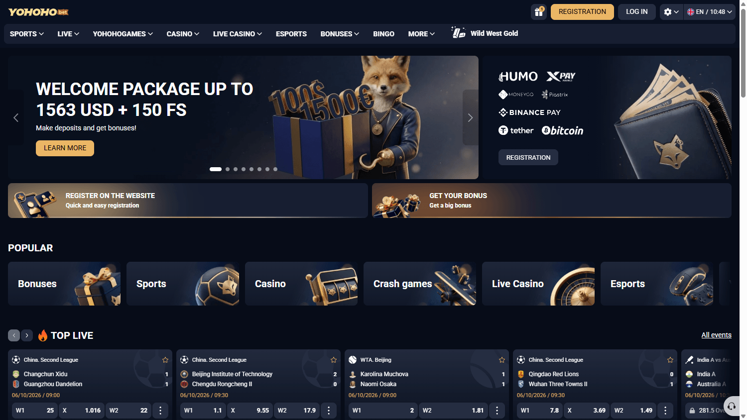 yohohobet_casino_homepage_desktop
