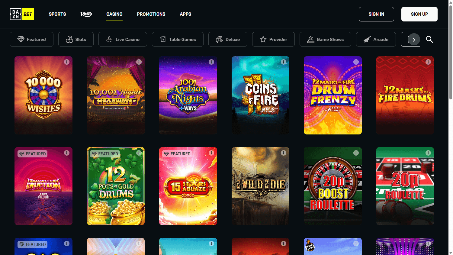 DAZN_Bet_Casino_game_gallery_desktop
