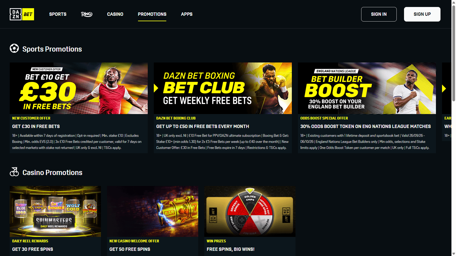 DAZN_Bet_Casino_promotions_desktop