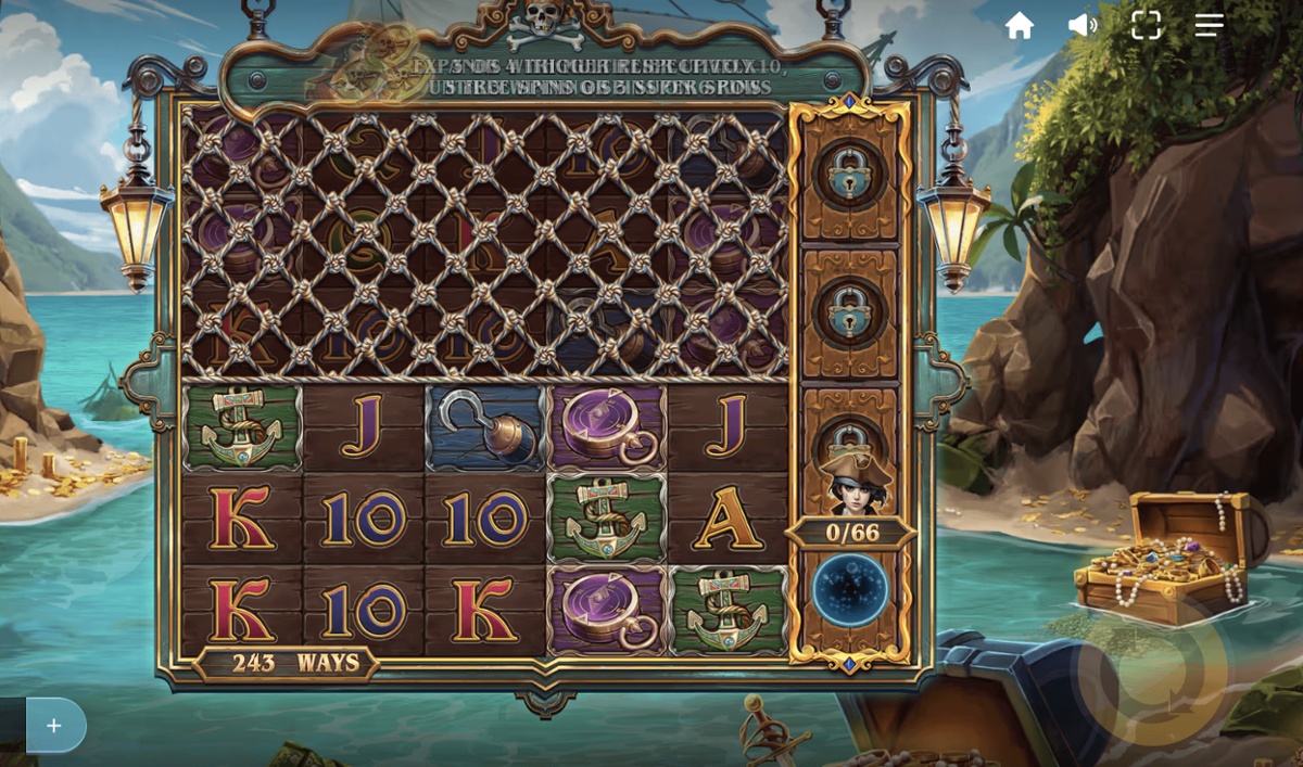 Bounty Cove stretches in grid size as the game wears on