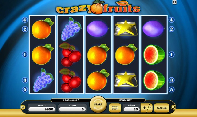 Crazy fruits slots free games