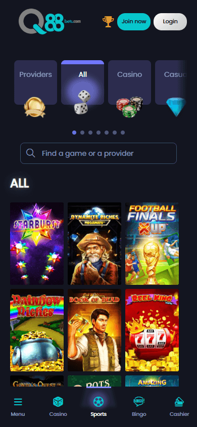 Q88Bets_Casino_game_gallery_mobile