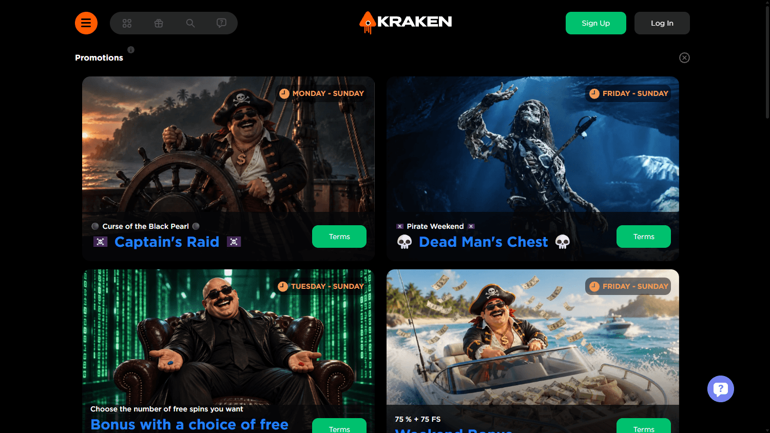 Kraken_Casino_promotions_desktop