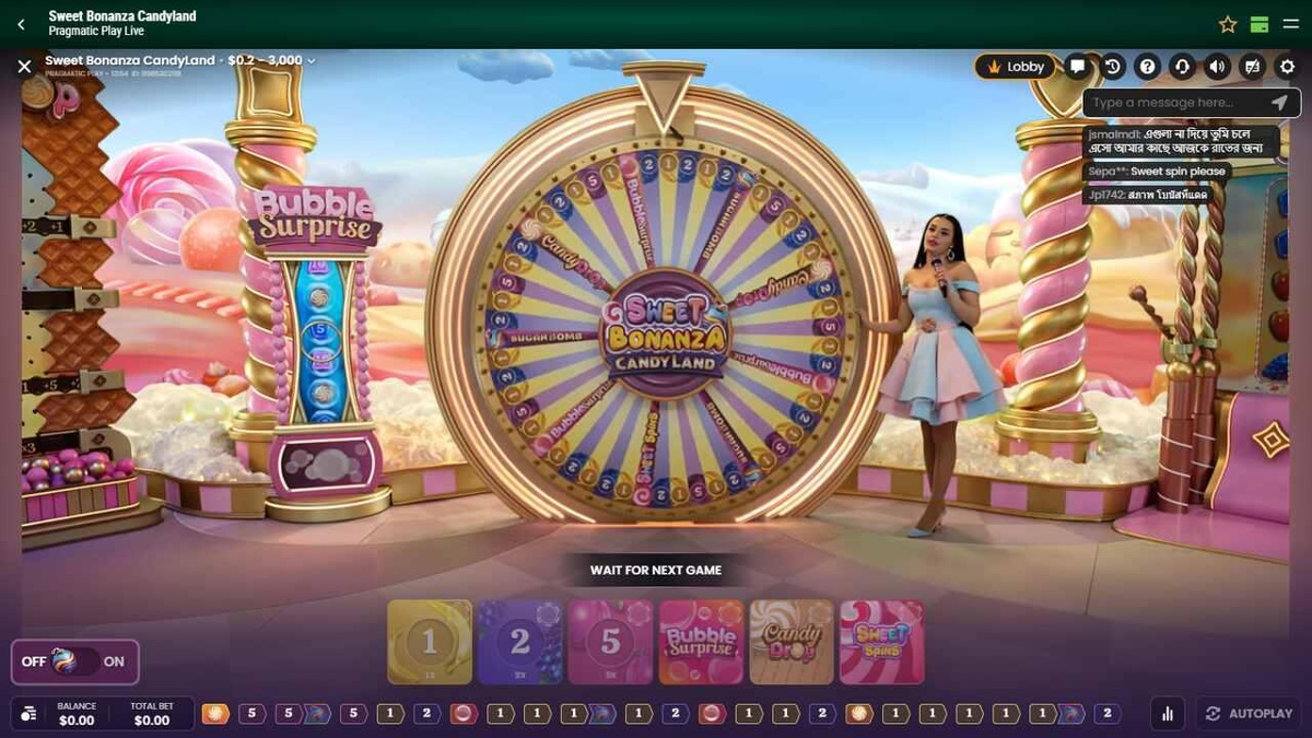 Live dealer game shows