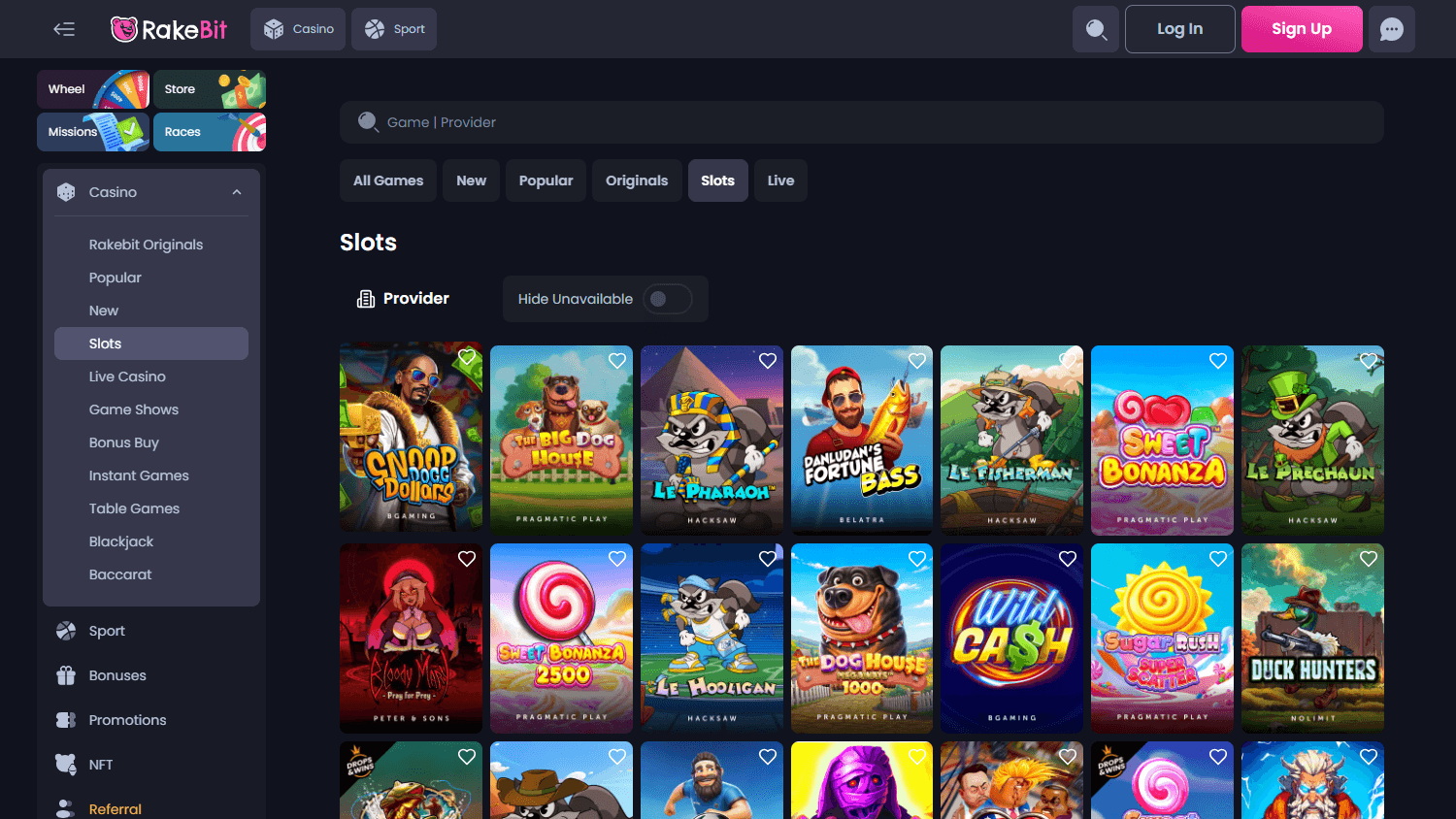 RakeBit_Casino_game_gallery_desktop