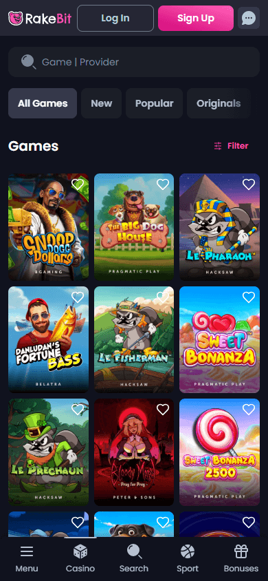 RakeBit_Casino_game_gallery_mobile
