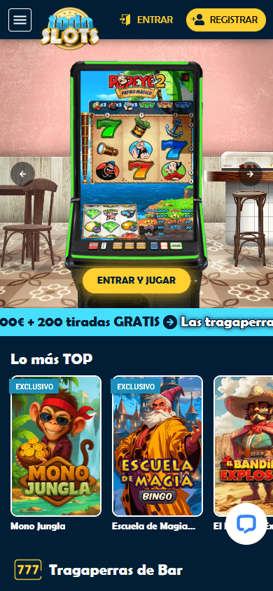 TodoSlots_Casino_homepage_mobile