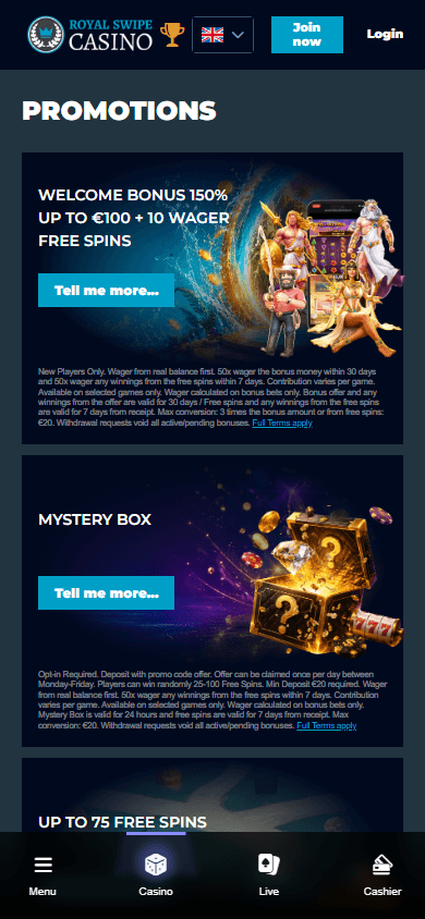 RoyalSwipe_Casino_promotions_mobile