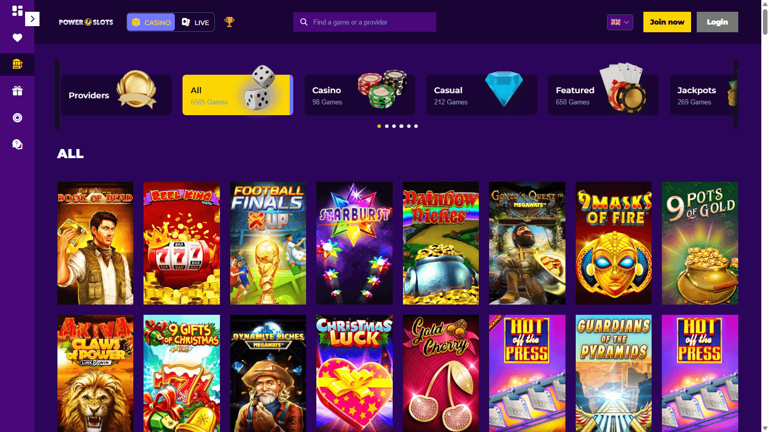 powerslots_casino_game_gallery_desktop
