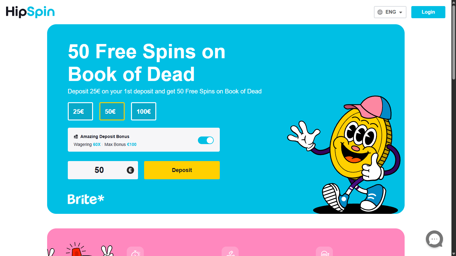hipspin_casino_homepage_desktop