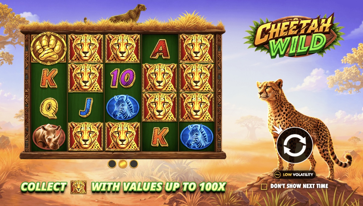 Cheetah Wild whisks players off to the African savannah