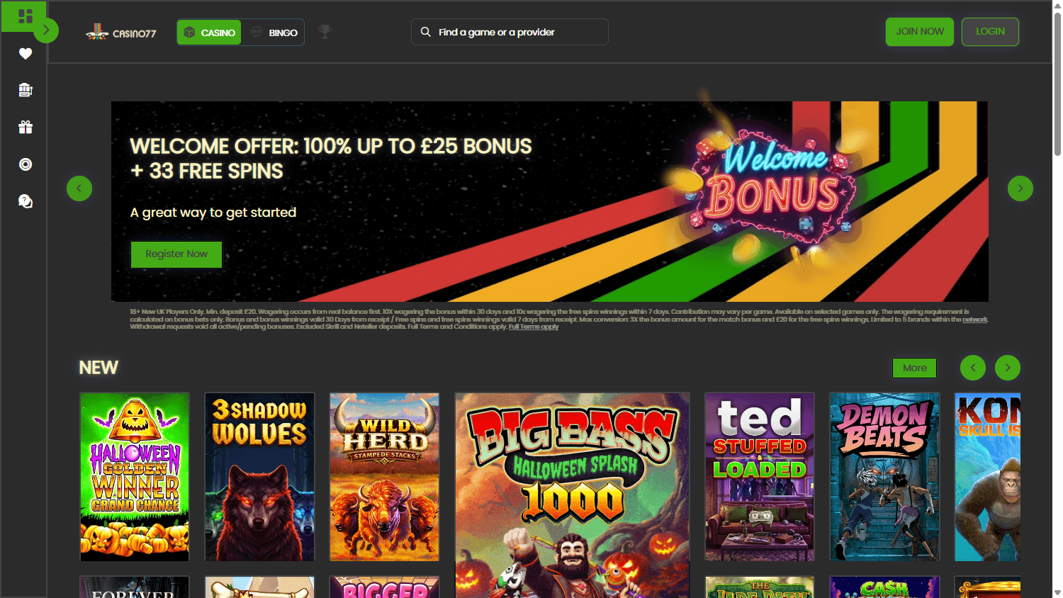casino77_homepage_desktop