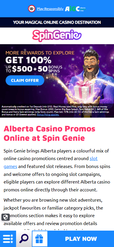 spingenie_casino_alberta_promotions_mobile