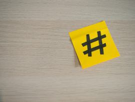 hashtag-on-a-sticky-note