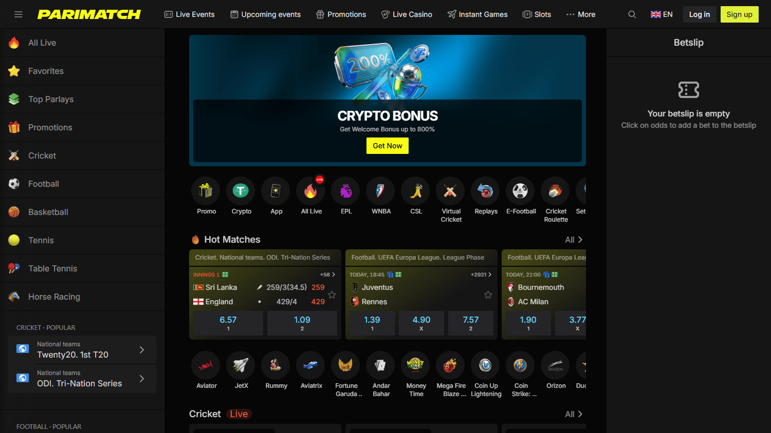 parimatch_casino_in_homepage_desktop