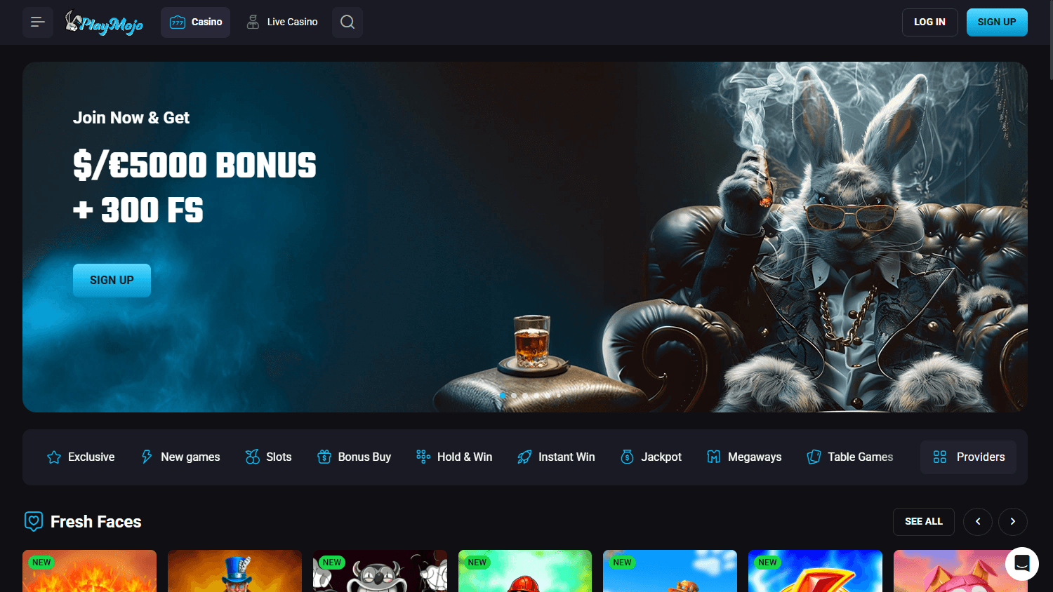 playmojo_casino_homepage_desktop