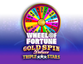 Wheel of Fortune Gold Spin Deluxe Triple Stars