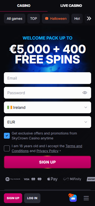skycrown_casino_homepage_mobile