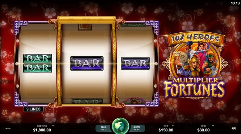 108 Heroes Multiplier Fortunes slotxo