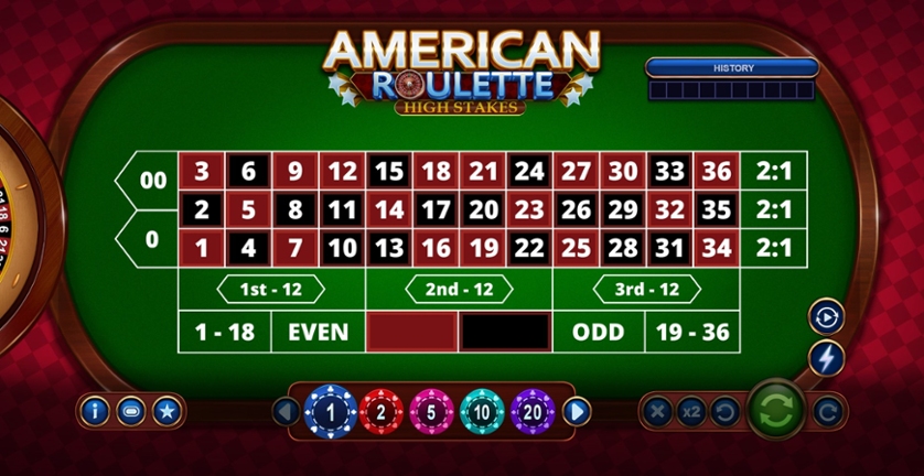 Ruleta de High Stakes en Casinos en Línea