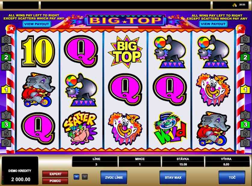 Spielen Sie Big Top Kostenlos Im Demo Mode Von Microgaming Spielen Sie Big Top Kostenlos Im Demo Mode Von Microgaming