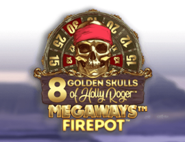 8 Golden Skulls of Holly Roger Megaways