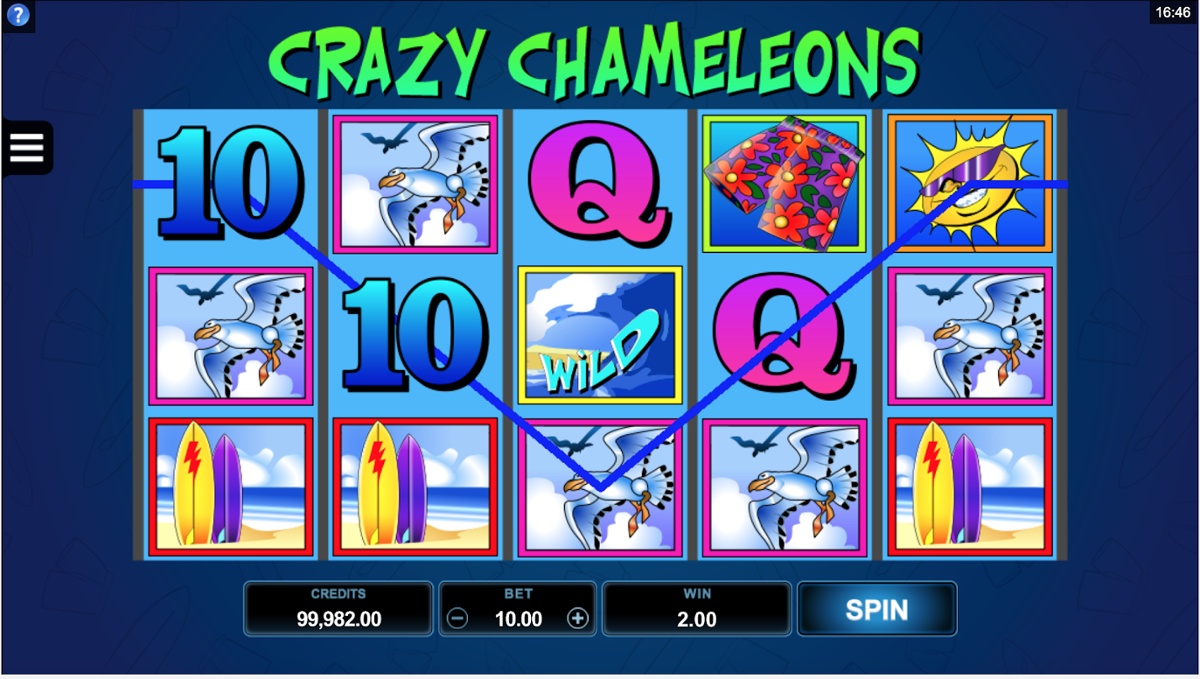 Crazy Chameleons win