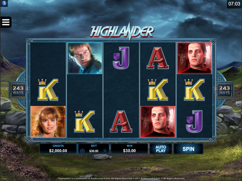 Highlander Free Slots.png