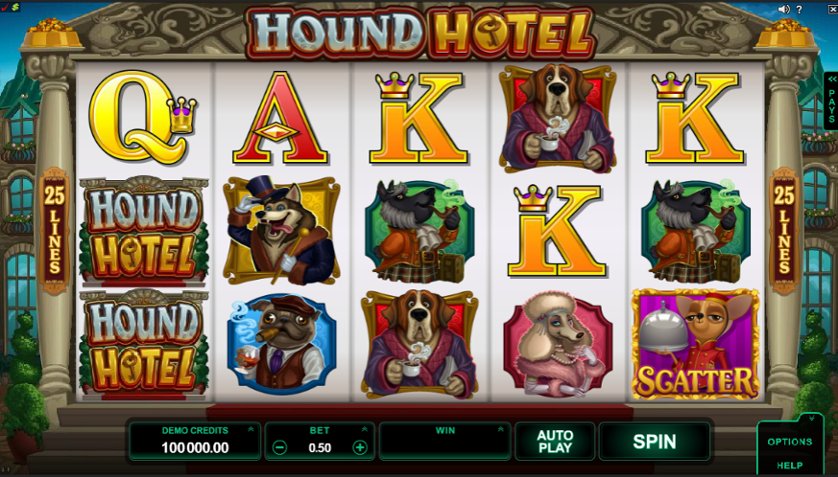 Hound Hotel Free Slots.png