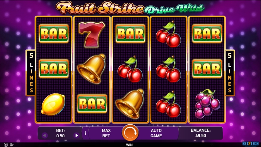 FRUIT STRIKE: DRIVE WILD  ONLINE SLOTS [HOST] play for free