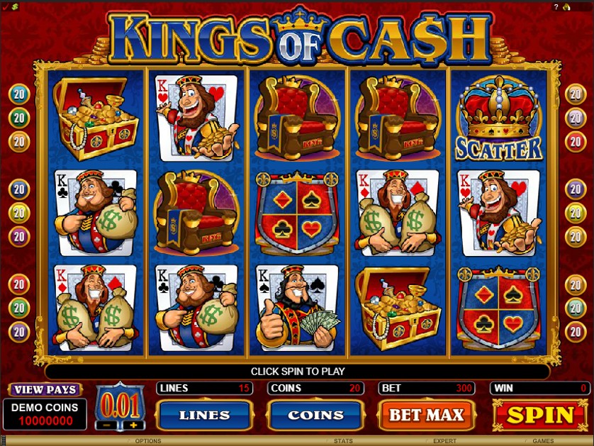 Kings of Cash Free Play in Demo Mode and Game Review