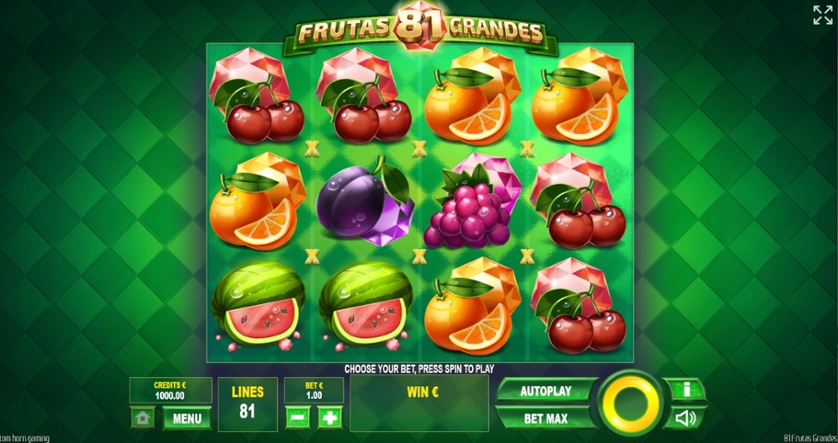 Slot de Frutas en Línea