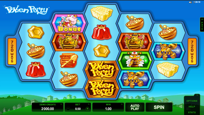 Pollen Party Free Slots.png