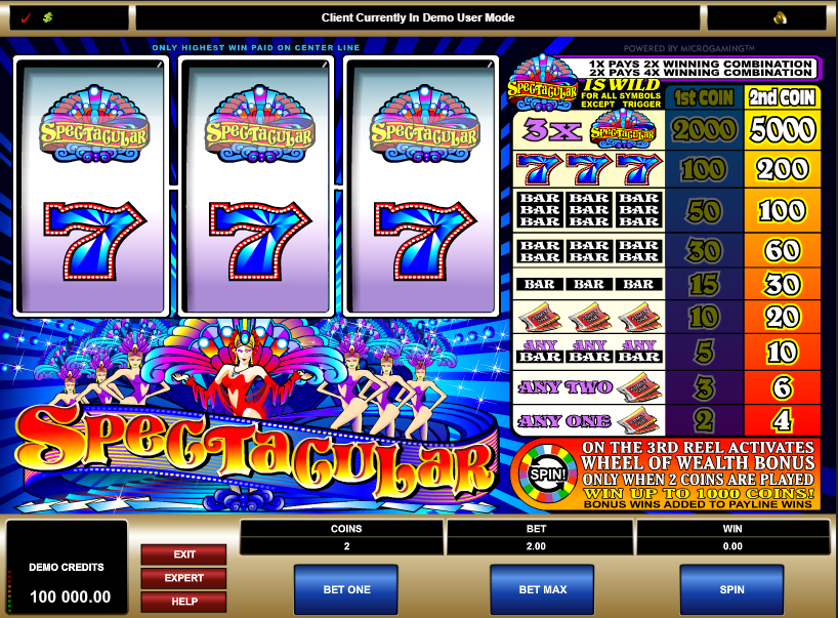 Spectacular Free Slots.png