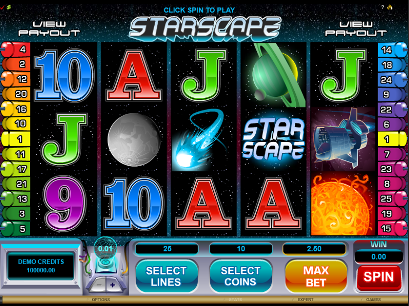 Starscape Free Slots.png