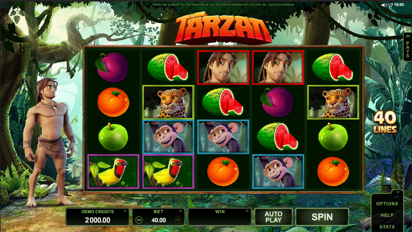 Tarzan Slots Free Play