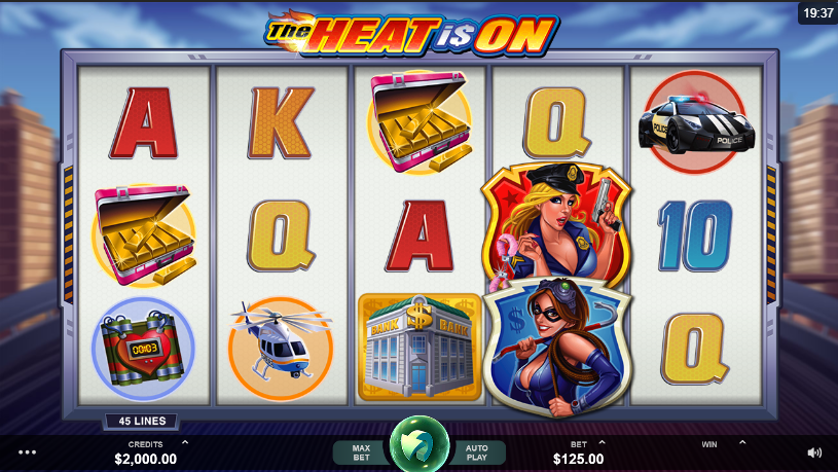 The Heat Is On Free Slots.png