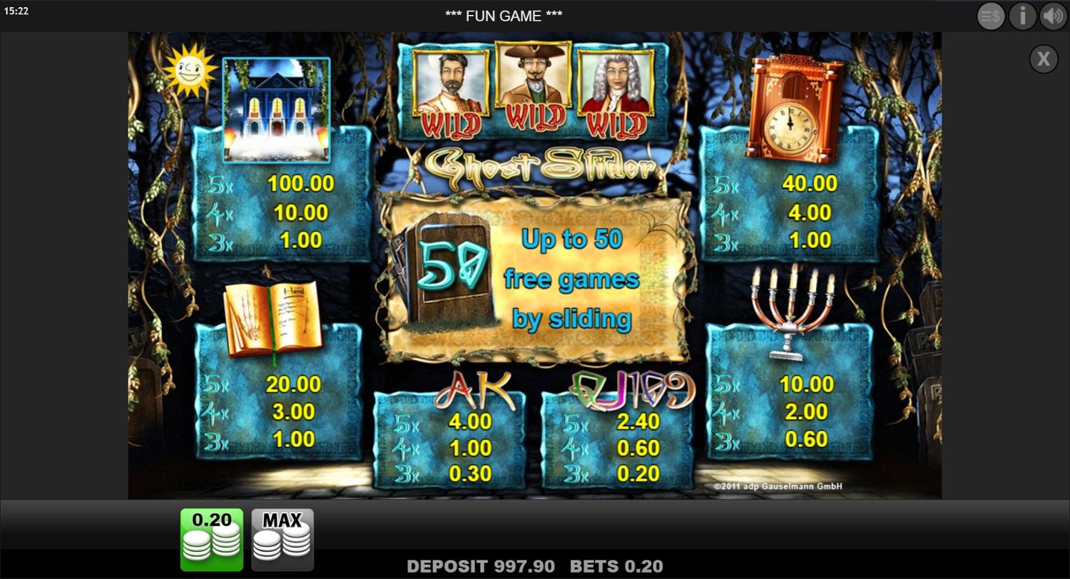 Ghost Slider Casino Bonusfunktion – Review für Spieler aus Deutschland