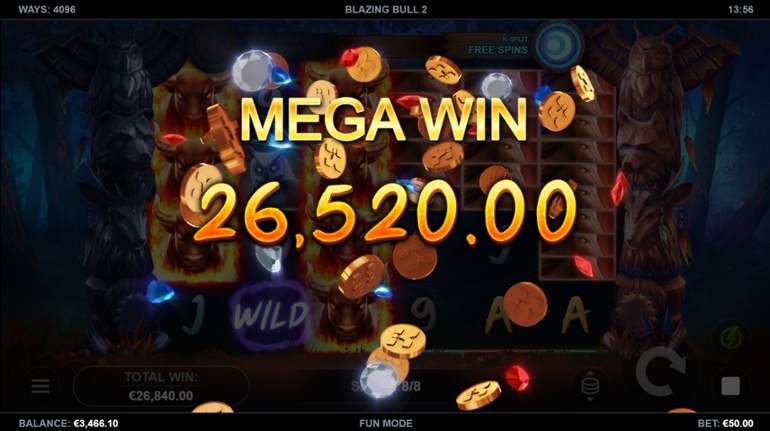 Blazing Bull 2 Mega Win