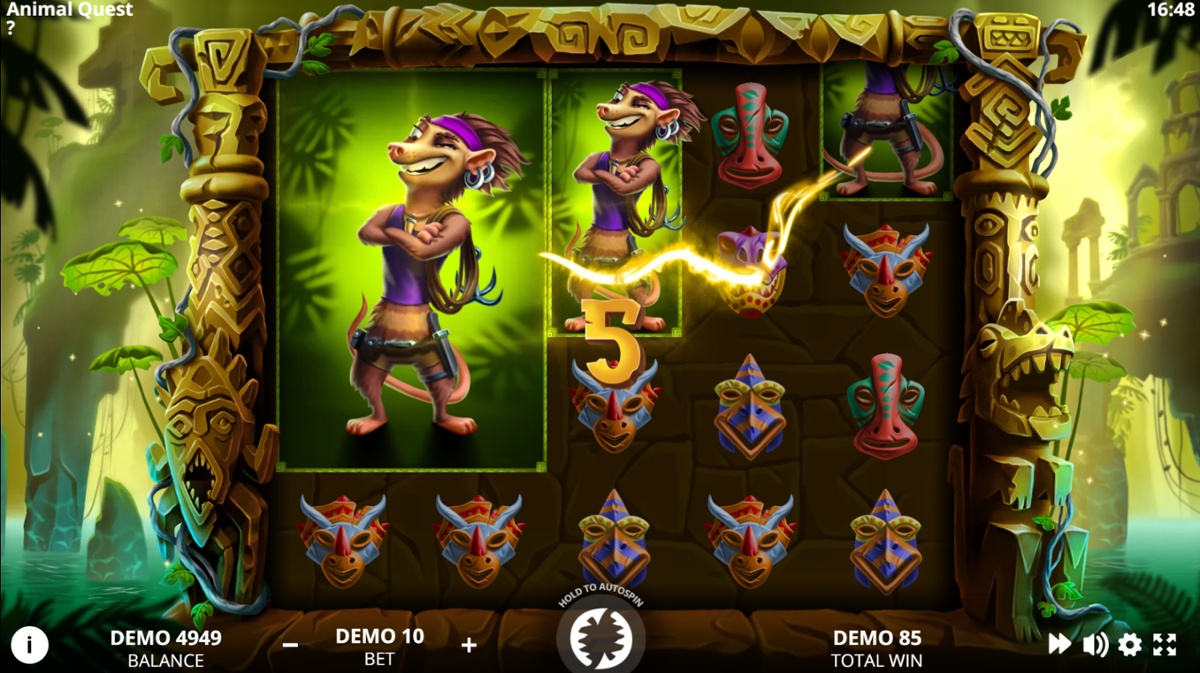 Animal Quest slot Big symbol win