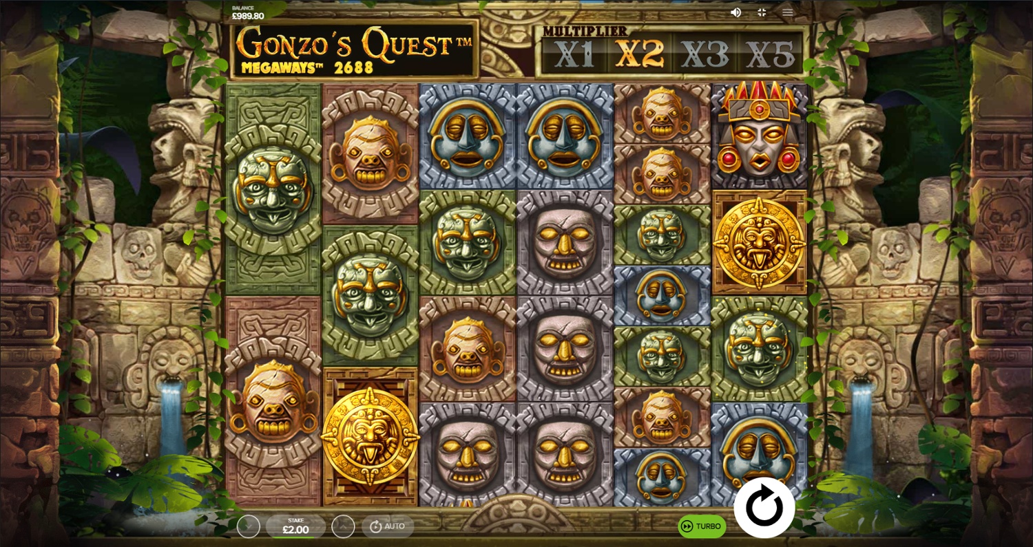 Gonzos Quest Megawaysのデモ版無料プレイとゲームレビュー Gonzos Quest Megawaysのデモ版無料プレイとゲームレビュー