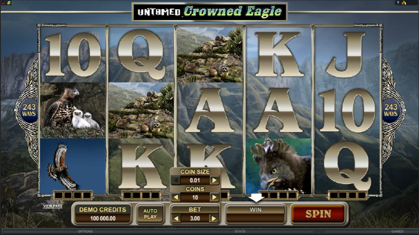 Untamed Crowned Eagle Free Slots.png